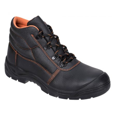 Munkavédelmi  Bakancs PORTWEST Steelite Kumo Boot fekete bőr S3 FW24BKR 43-as