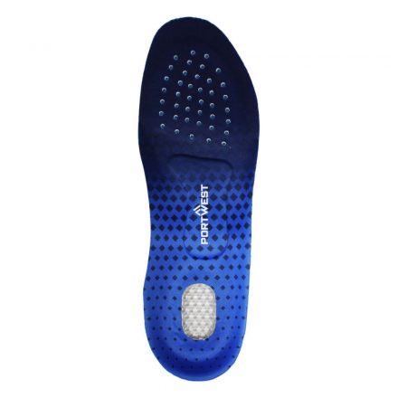 Munkavédelmi  Talpbetét PORTWEST FC81 Ultimate Comfort Insole kék L-es (45-47) PW-FC81BLUL