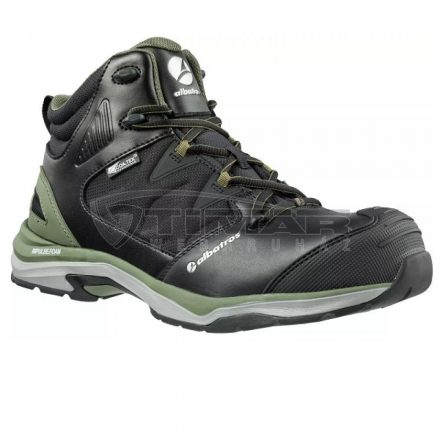 Munkavédelmi  Bakancs ALBATROS Ultratrail Olive CTX Mid fekete-zöld ESD HRO S3 SRC ALB-636220  41-es