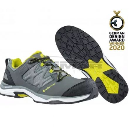 Munkavédelmi  Cipő ALBATROS Ultratrail Grey Low szürke-sárga ESD HRO S3 SRC ALB-646210 40-es