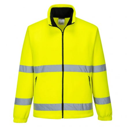 Munkavédelmi  Pulóver PORTEST F303 Hi-Vis Windbreaker S-es sárga, vastag polár PW-F303YERS