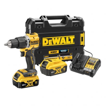 DeWalt DCD100YM2T-QW Akkus ütvefúró-csavarozó 18V 4,0Ah TSTAK koffer