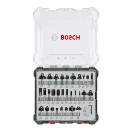 Bosch 2607017474  Marószár készlet befogatás: 6 mm, 30 db-os