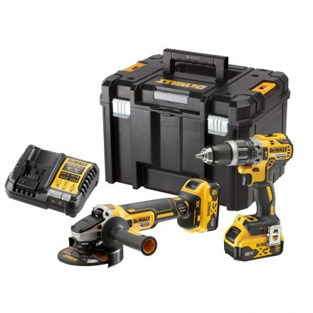 DeWalt DCK2080P2T-QW Akkus Combopack (DCD796+DCG405) 18V 2x5,0Ah T-STAK