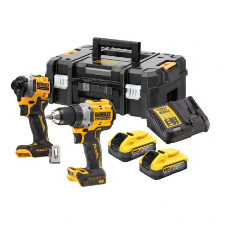 DEWALT  DCK2051H2T-QW Akkus combopack (DCD800+DCF850) Powerstack TSTAK Kofferben 18V/5,0Ah Li-Ion