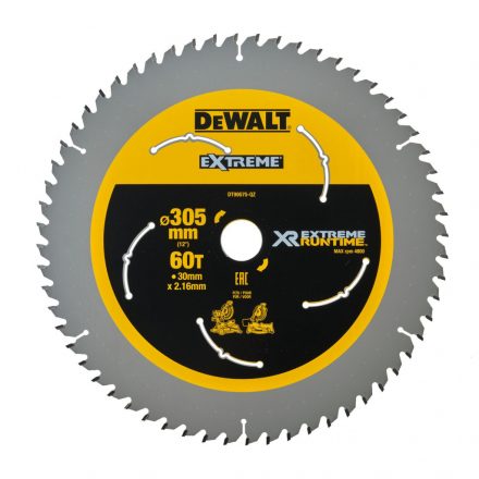 DeWalt  DT99575-QZ Körfűrészlap 305X30 60FOG