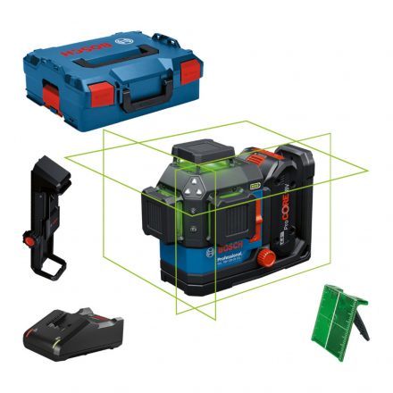 Bosch GLL 18V-120-33 CG Vonallézer (zöld) 18V 4,0 AH ProCore L-Boxxban 0601065100