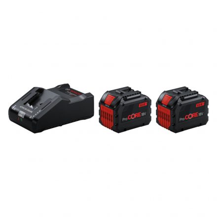 Bosch ProCore Akkumulátor szett, 2x PC 18V/12,0Ah és GAL18V160 töltő 1600A02T5W