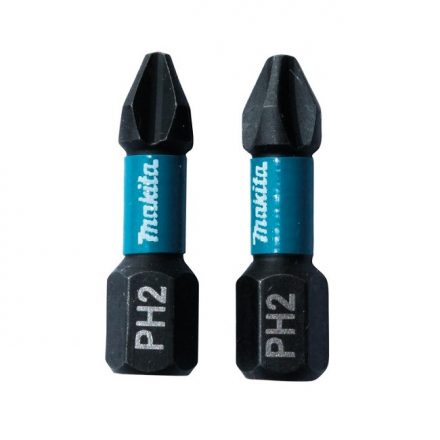 Makita  B-63616 Impact BLACK Csavarozó bitfej, phillips PH2x25mm 2db