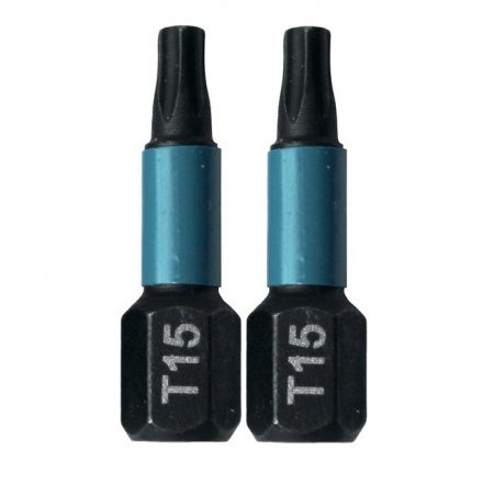 Makita  B-63666 Impact BLACK Csavarozó bitfej, torx T15x25mm 2db