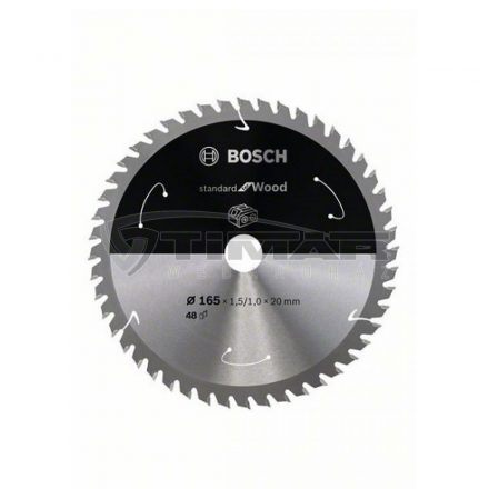 Bosch 2608837687 Körfűrésztárcsa 165x20mm T48