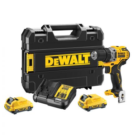 DeWalt  DCD701D2-QW Akkus fúró-csavarbehajtó 12V 2,0Ah T-STAK