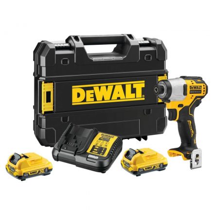 DeWalt  DCF801D2-QW Akkus ütvecsavarozó 1/4” 12V 2,0Ah T-STAK