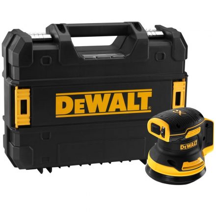 DeWalt DCW210NT-XJ Akkus Excentercsiszoló 18V XR Li-Ion akku és töltő nélkül 125mm, T-STAK