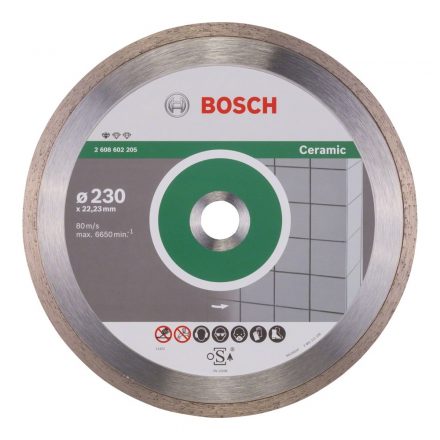 Bosch 2608602205 Gyémánttárcsa 230x22,23x1,6x7mm