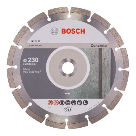 Bosch 2608602200 Gyémánttárcsa 230x22,23x2,3x10mm