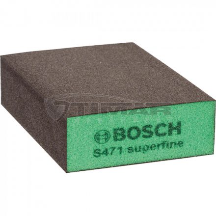 Bosch 2608901180 Kombi csiszolószivacs 68x97x27mm szuper finom (vastag; zöld)