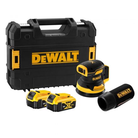 DeWalt DCW210P2-QW Akkus Excentercsiszoló 18V XR Li-Ion, kefementes