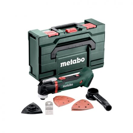 Metabo  MT18LTX Akkus multifunkciós gép +tartozékokkal 18V akku és töltő nélkül, metaBOX145L 613021840