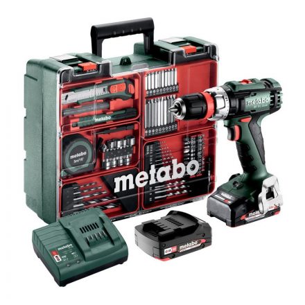 Metabo  BS18L Quick Akkus fúró-csavarbehajtó +MOBILMŰHELY 18V Li-Power 2x2,0Ah, koffer 602320870