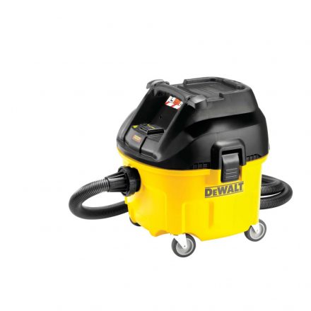 DeWalt  DWV901L-QS Porszívó szinkron start, száraz-nedves 1400W, automata, L-osztály 30L