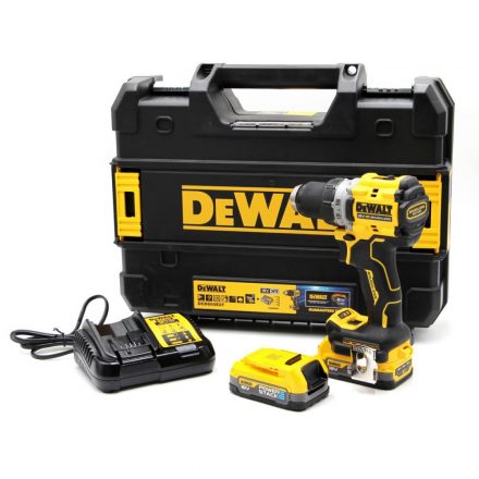 DeWalt  DCD800E2T-QW Akkus fúrócsavarozó 18V 1,7Ah (Powerstack) T-STAK