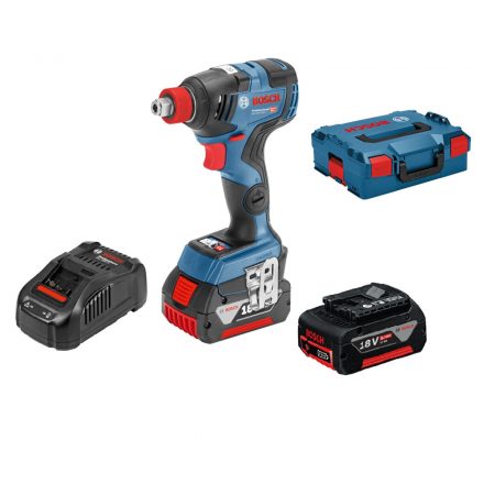 Bosch  GDX18V-200C Akkus ütvecsavarozó 1/4”-1/2” 18V 5,0Ah L-BOXX 06019G4201