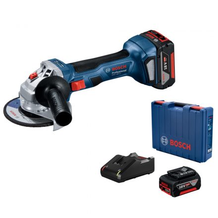 Bosch GWS180-Li Akkus sarokcsiszoló 125mm 18V koffer 06019H9021