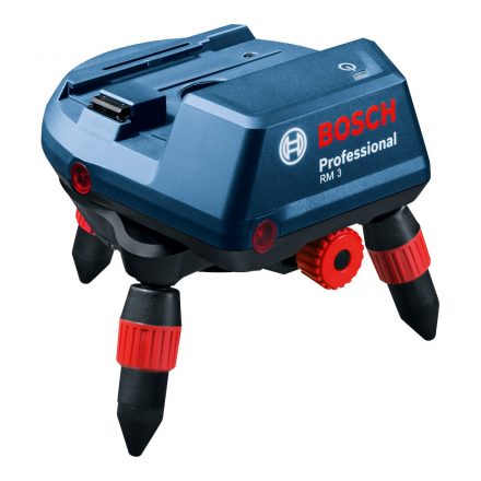 Bosch  RM 3 Motoros univerzális tartó + RC 2 Távirányító + BM 3 Fali tartó, tok 0601092800