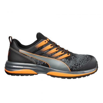 Munkavédelmi  Cipő PUMA Charge Orange Low narancs-fekete ESD HRO S1P SRC PUM-644550 41-es