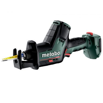 Metabo  SSE18LTXBL Compact Akkus kardfűrész 18V akku és töltő nélkül, MetaboX145 602366840