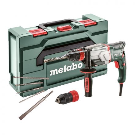 Metabo  KHE2860 Quick Set Fúró-vésőkalapács SDS-Plus 880W metaBOX 145 L 600878850