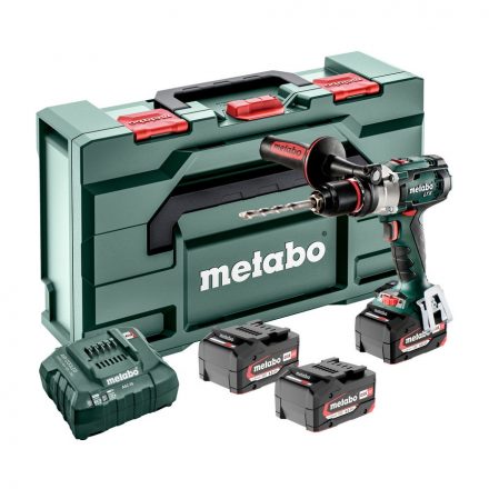 Metabo  SB18LTX Impuls Set Akkus ütvefúró-csavarbehajtó 18V Li-Power 3x4,0Ah metaBOX 145L 602192960