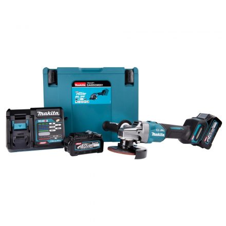 Makita  GA005GM201 Akkus sarokcsiszoló 125mm 40Vmax XGT