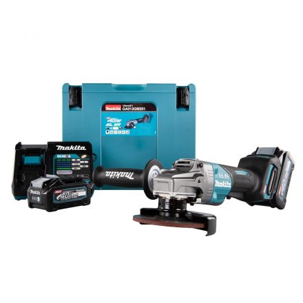 Makita  GA013GM201 Akkus sarokcsiszoló 125mm 40Vmax XGT