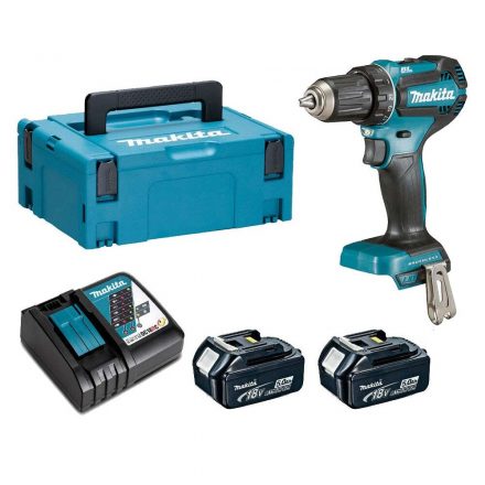 Makita  DDF485RTJ Akkus fúró-csavarbehajtó 18V LXT 5,0Ah MakPac koffer