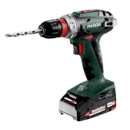 Metabo  BS18 Quick Akkus fúró-csavarbehajtó 18V Li-Power 2x2,0Ah MetaboX145 602217500