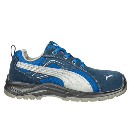 Munkavédelmi  Cipő PUMA Omni Sky Low kék-ezüst S1P SRC PUM-643610 45-ös