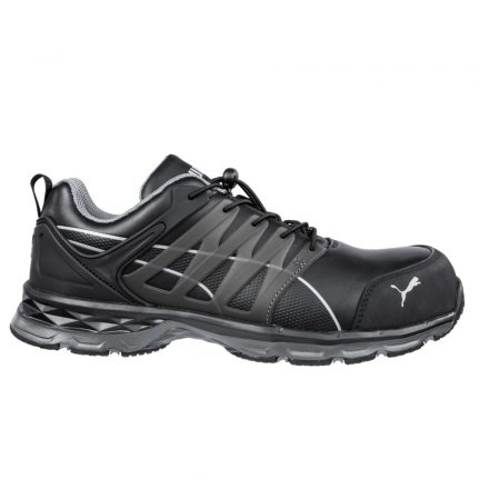 Munkavédelmi  Cipő PUMA Velocity 2.0 Black Low fekete ESD HRO S3 SRC PUM-643840 44-es