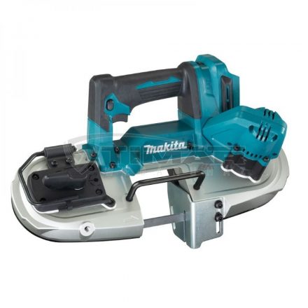 Makita DPB183Z Akkus szalagfűrész 18V akku és töltő nélkül