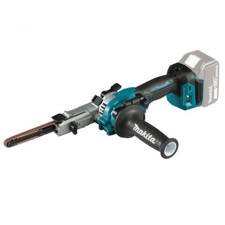 Makita  DBS180Z Akkus keskeny szalagcsiszoló 18V LXT 9x533mm akku, töltő nélkül, karton