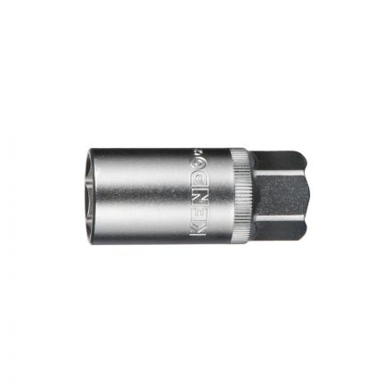 KENDO Mágneses gyertya dugókulcs 1/2” 21mm 6 szögű CrV No. 17084  040103-1160