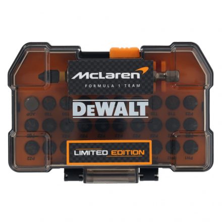 DeWalt DT70901T-QZ Bitkészlet 32 részes, limitált McLaren