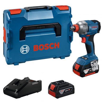 Bosch  GDX18V-285 Akkus ütvecsavarozó 1/4”-1/2” 18V 4,0Ah L-BOXX 06019N2102