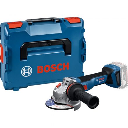 Bosch  GWS18V-11 Akkus sarokcsiszoló 125mm 18V akku és töltő nélkül, L-Boxx 136 06019N4102