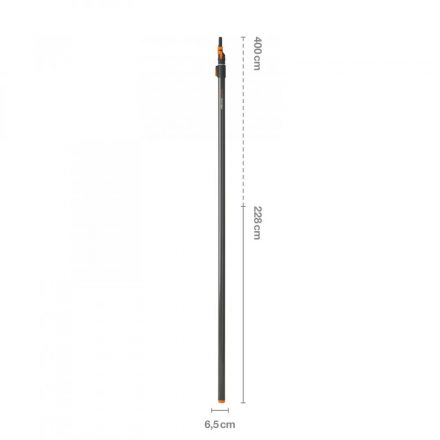 Fiskars  QuikFit ALU Teleszkópos nyél (228-400cm)  136032