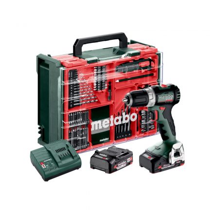 Metabo  BS18LBL Set Akkus fúró-csavarbehajtó +MOBILMŰHELY 18V Li-Power 2,0Ah, műanyag koffer 613155710