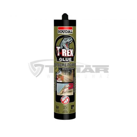 Soudal  T-REX Szerelőragasztó, extrém erős, azonnali tapadás (gold) 290ml 146055