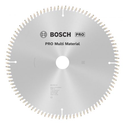 Bosch  2608640451 Multi Material Körfűrésztárcsa keményfémlapkás 254x30mm 96fogas