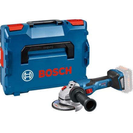 Bosch GWS18V-15 C Akkus sarokcsiszoló BITURBO 125mm 18V akku, töltő nélkül, L-BOXX 06019H6000